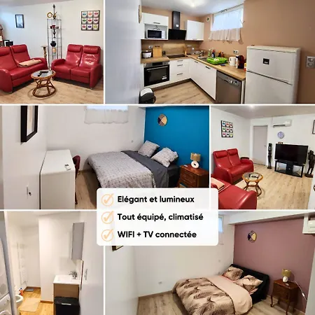 Le Refuge D'albi - T3 Lumineux Et Equipe Appartement *